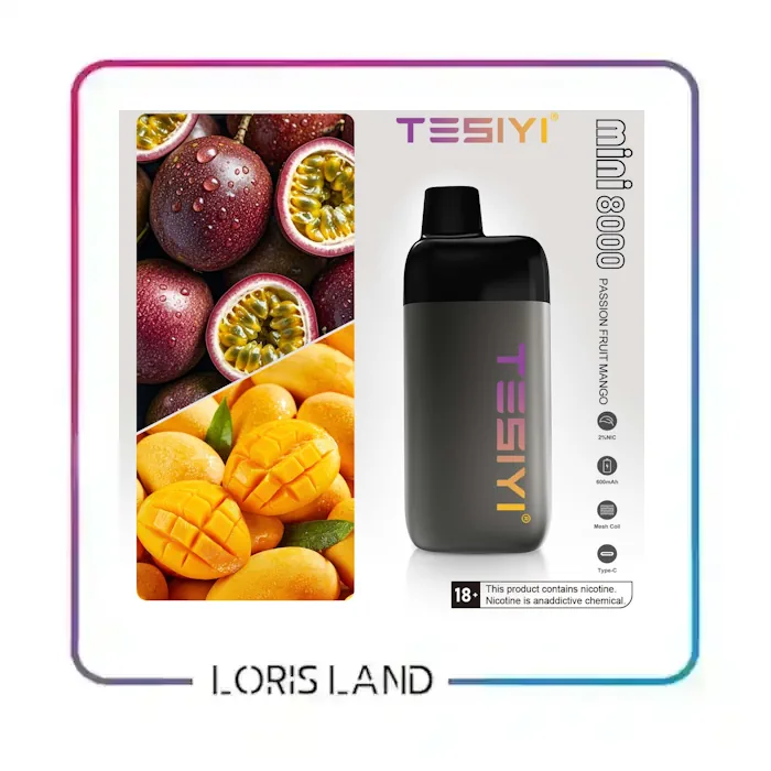 پاد یکبار مصرف ارژی زا تی سی 8 هزار پاف